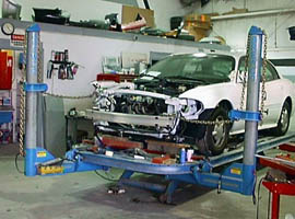 Bodymasters has the latest frame equipment to bring your vehicle back to pre-accident condition